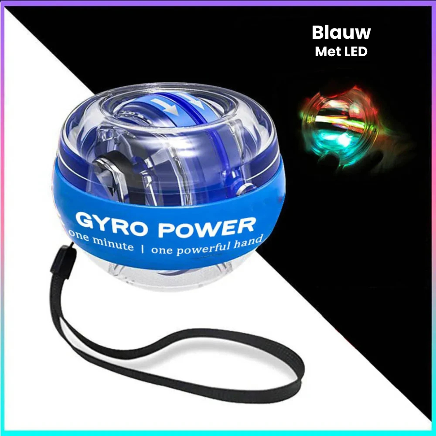 GyroBall | Boost your grip and wrist strength with gyroscopic power!