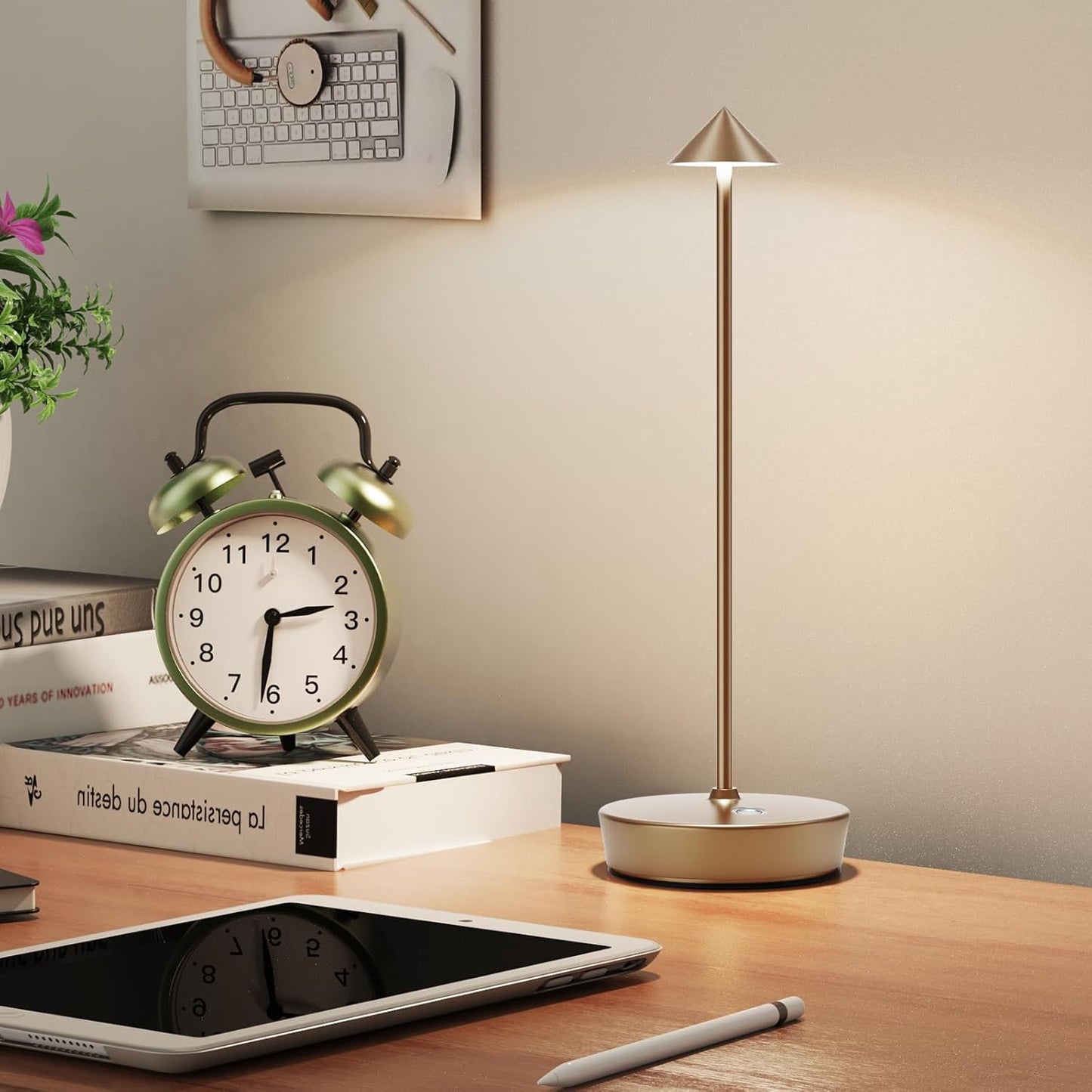 RECHARGEABLE TABLE LAMP | Stylish dining and atmospheric lighting