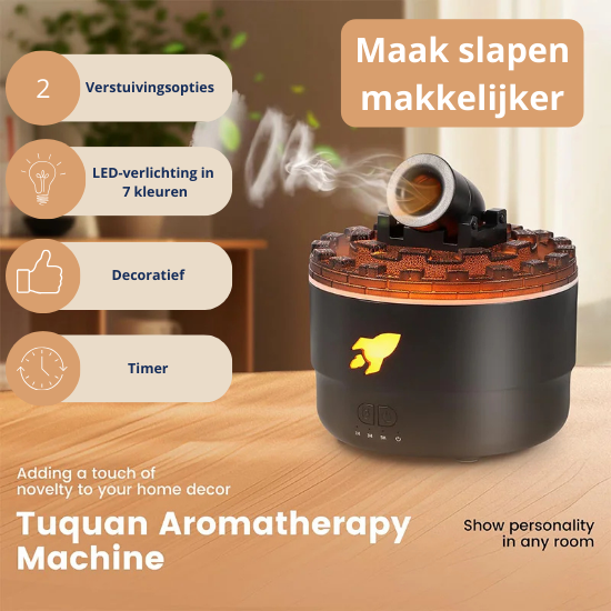 Rocket Diffuser | Perfect voor ontspanning en slaap, ook bij ADHD