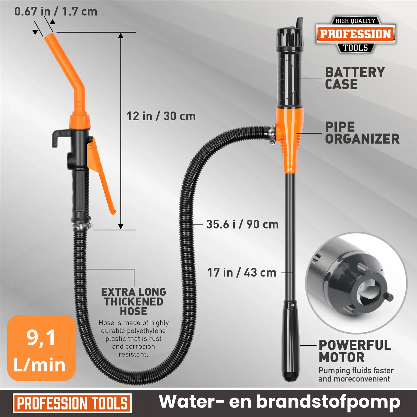 PowerPump | Bewegen Sie Flüssigkeiten schnell und ohne zu kleckern!