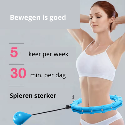 HulaFlex Pure - De Slimme Fitness Hoepel voor Snelle Resultaten!