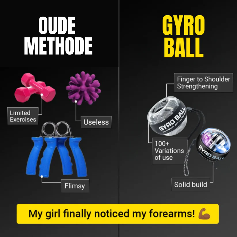 GyroBall | Boost je grip en polskracht met gyroscopische power!