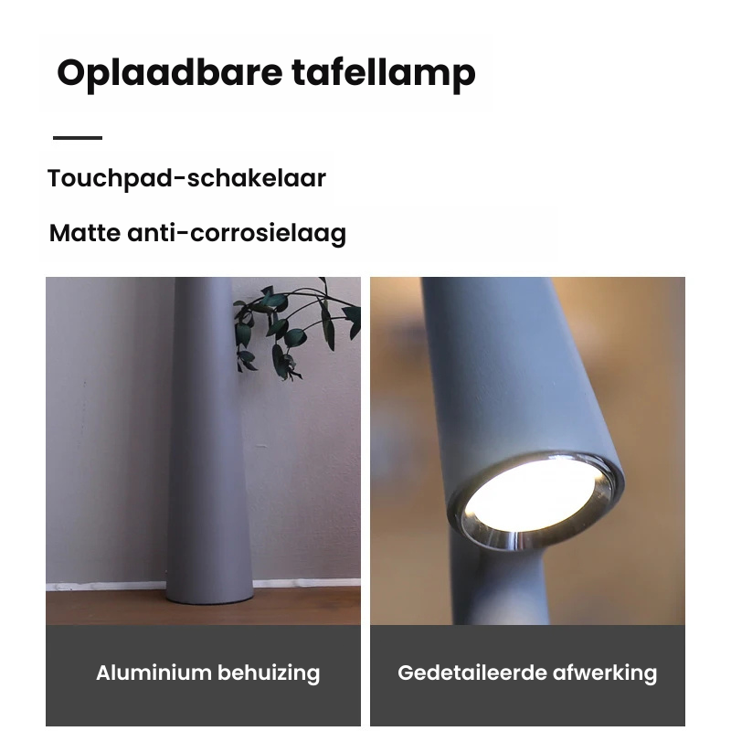 Nordic Glow LED-Tischlampe | Schaffen Sie überall in Ihrem Zuhause die perfekte Atmosphäre