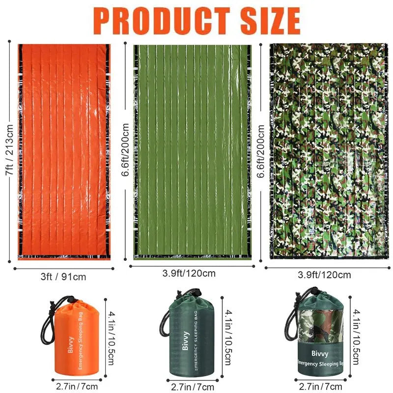 SurvivalShield - Blijf Warm & Veilig in Elke Noodsituatie!