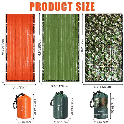 SurvivalShield - Blijf Warm & Veilig in Elke Noodsituatie!
