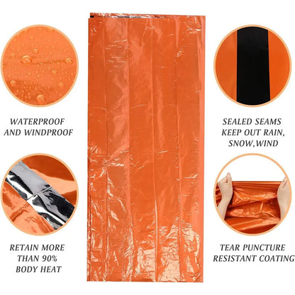 SurvivalShield - Blijf Warm & Veilig in Elke Noodsituatie!