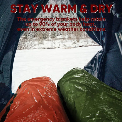 SurvivalShield - Blijf Warm & Veilig in Elke Noodsituatie!