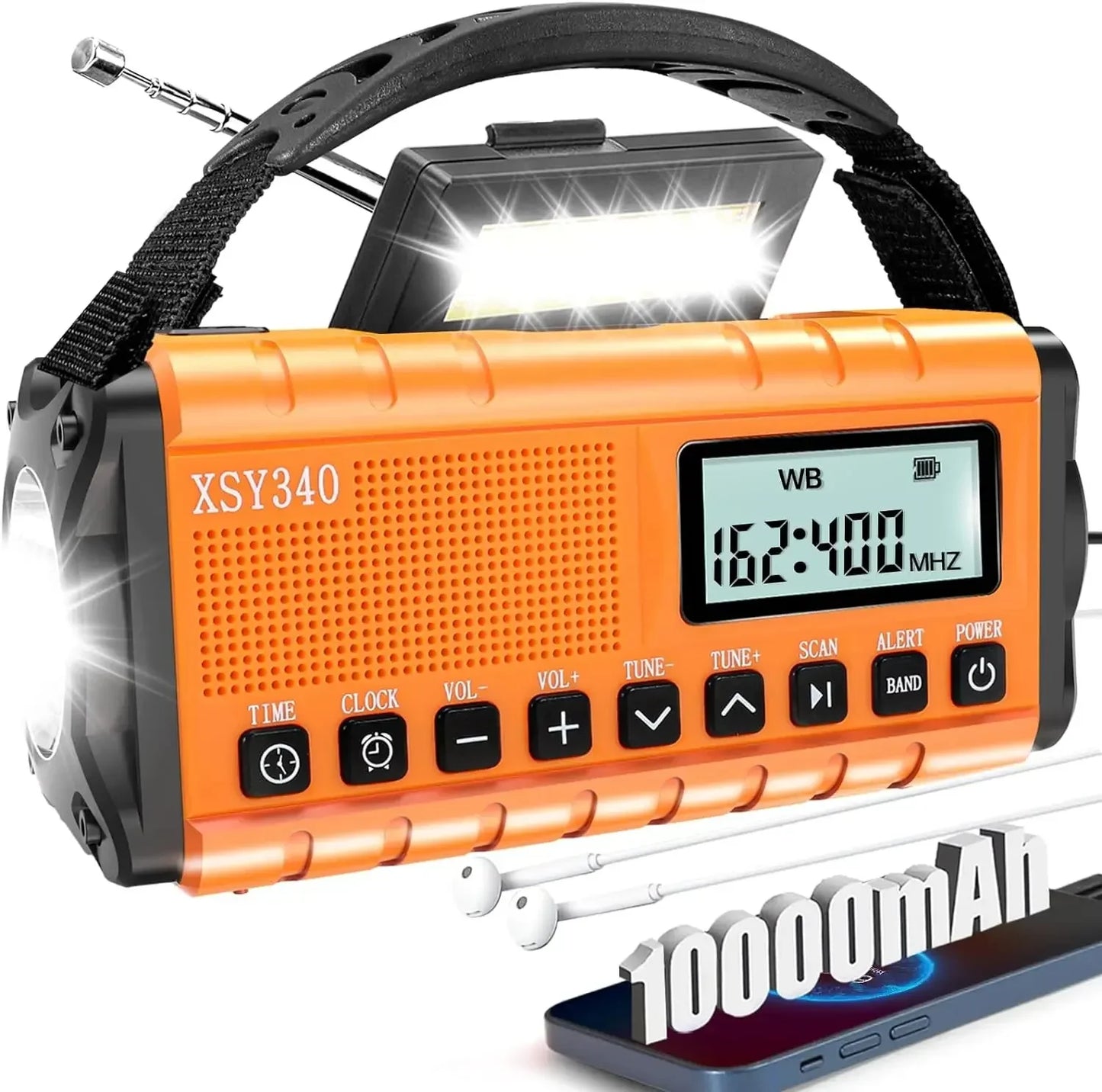 SurviveWave Pro – De Alles-in-één Noodradio voor Overleving en Bereikbaarheid