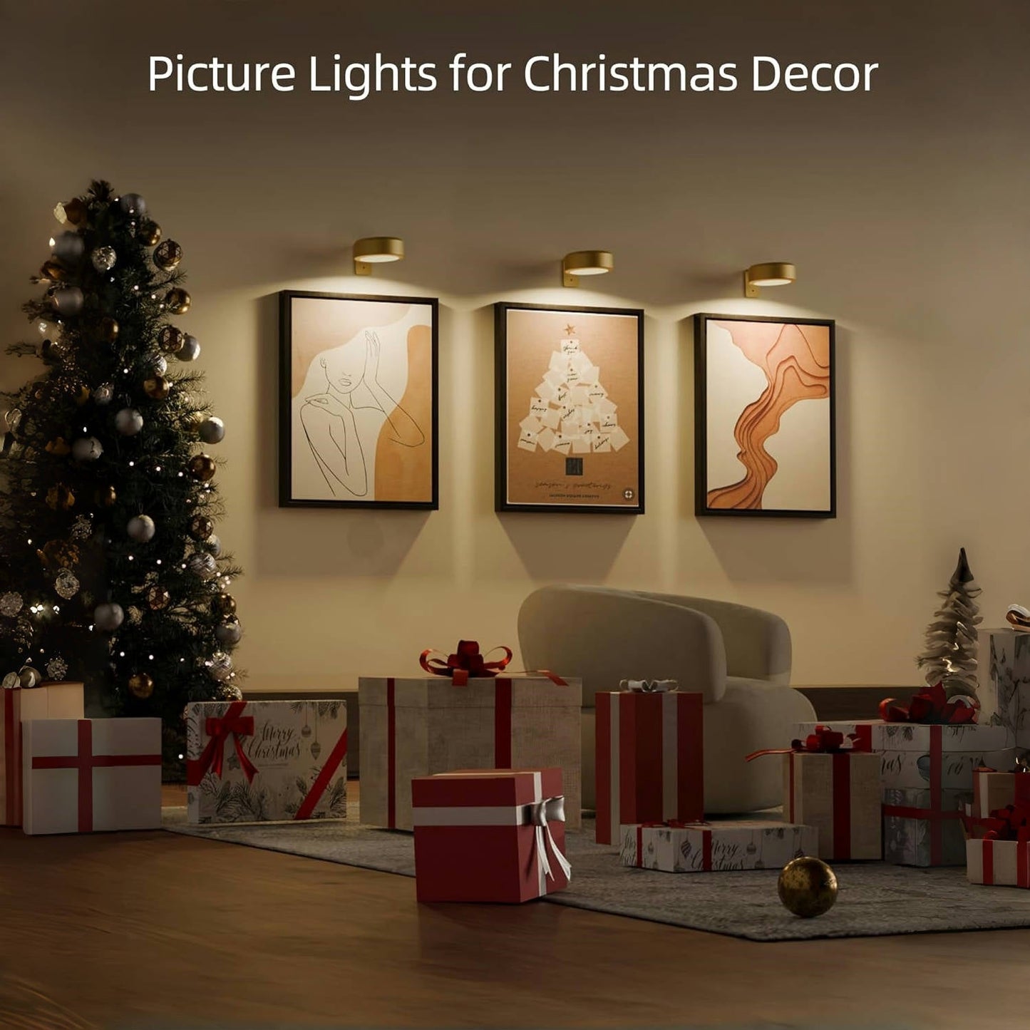 3pcs ArtLume | Verlicht uw kunst met precisie